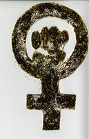 Mortarboard decoration: Venus Power Symbol