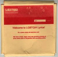 Welcome to LGBTQIA Lyrics!