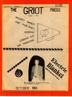The Griot Press, v. 2, no. 4 (October 1993)