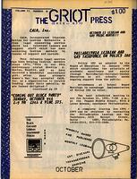 The Griot Press, v. 2 [3] no. 5 [4] (October 1994)