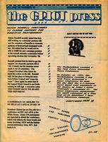 The Griot Press, v. 2 [3], no. 13 [10] (November/December 1995)