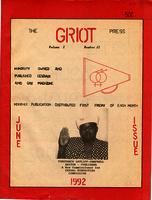 The Griot Press, v. 1, no. 2 [June 1992)