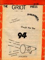 The Griot Press, v. 2, [no. 6] (January 1994)