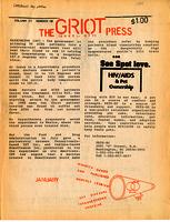 The Griot Press, v. 2 [3], no. 7 [6] (January 1995)