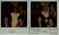 Photos of drag queens with Wilson's parents.