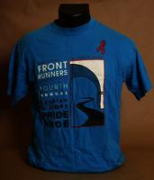 Frontrunners Philadelphia short-sleeved turquoise t-shirt