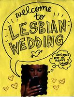 Lesbian Wedding 1 Wayfinding Sign