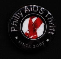 Philly Aids Thrift pin