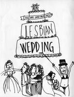 Mock-up for invitation to lesbian wedding 1