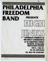 High Jinks Flier