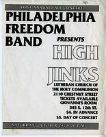 High Jinks Flier